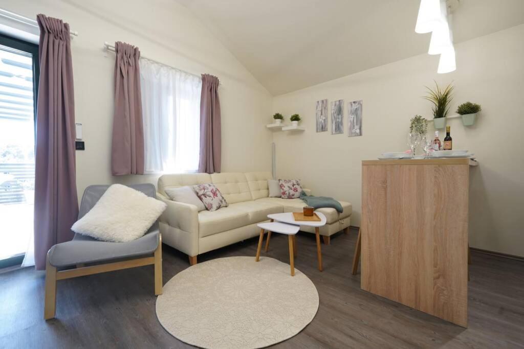 Pridraga Apartment Vala, 4*, Sea View & Private Heated Pool מראה חיצוני תמונה